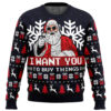 Uncle Santa Claus Ugly Christmas Sweater - Holiday Jumper Sweatshirt - Narides