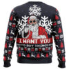 Uncle Santa Claus Ugly Christmas Sweater - Holiday Jumper Sweatshirt - Narides