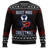 Venom Beast Mode Christmas Ugly Christmas Sweater - Holiday Jumper Sweatshirt - Narides