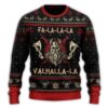 Viking Falalalala Valhallala Christmas Jumper Limited Ugly Sweater - Narides