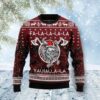 Vikings Fa La La La Viking Warrior Snow Christmas Christmas Christmas Jumper Ugly Sweater - Narides