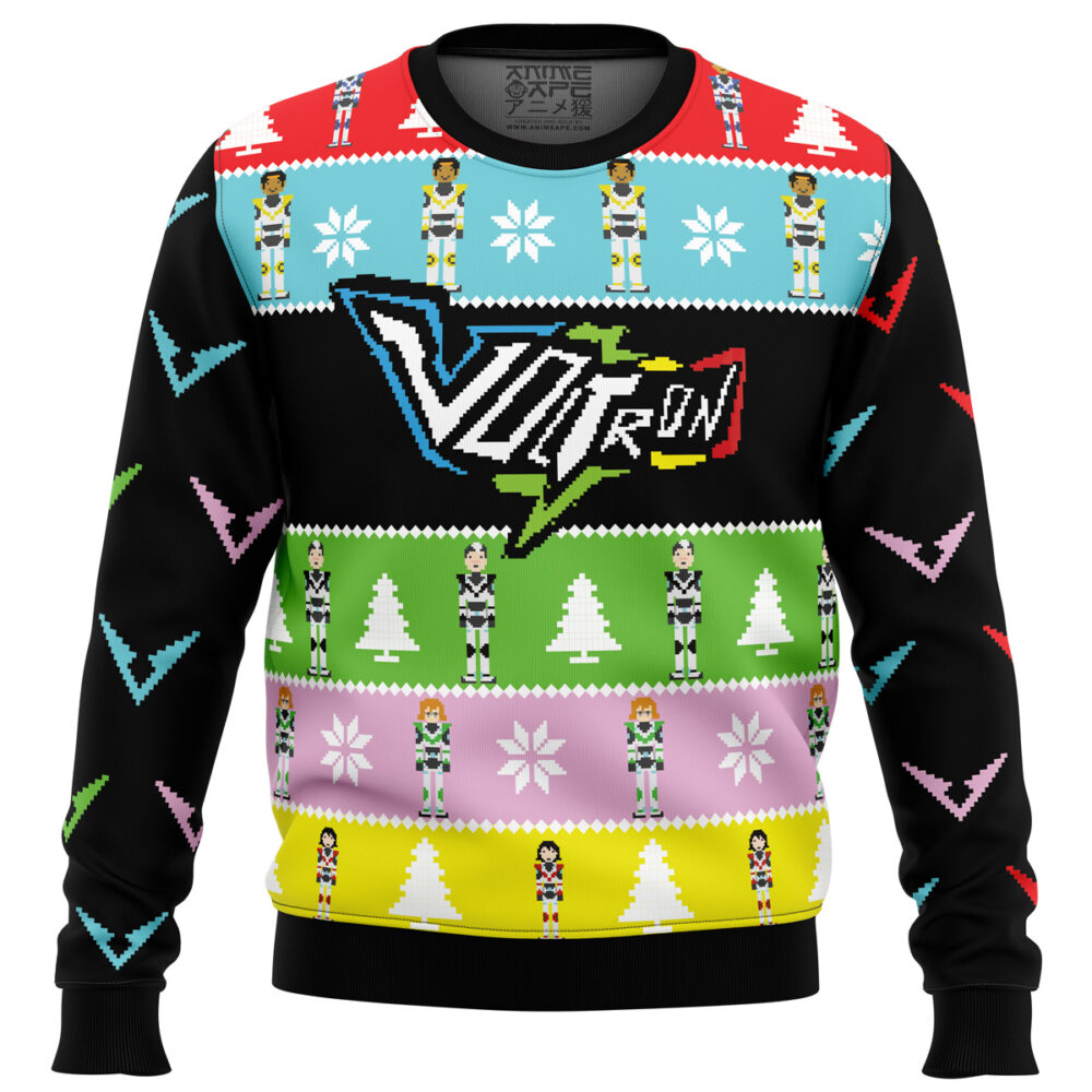 Voltron Ugly Christmas Sweater - Holiday Jumper Sweatshirt - Narides