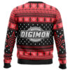 Wargreymon Digimon Ugly Christmas Sweater - Holiday Jumper Sweatshirt - Narides