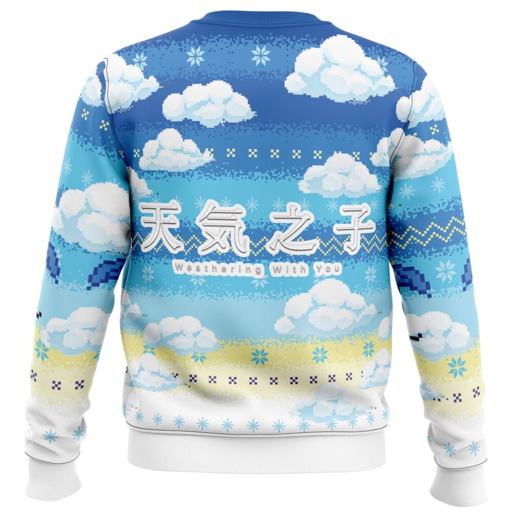 Weathering With You Ugly Christmas Sweater - Holiday Jumper Sweatshirt - Narides