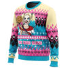 We're Bad Guys Harley Quinn DC Comics Ugly Christmas Sweater - Holiday Jumper Sweatshirt - Narides