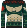 Warhammer 40k Grim Tidings Dark Angels Christmas Sweater | Holiday Jumper – Narides