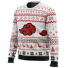 White Christmas Akatsuki Christmas Sweater - Holiday Jumper Sweatshirt - Narides