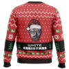 White Christmas Breaking Bad Ugly Christmas Sweater - Holiday Jumper Sweatshirt - Narides