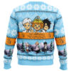 White Christmas The Promised Neverland Ugly Christmas Sweater - Holiday Jumper Sweatshirt - Narides