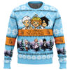 White Christmas The Promised Neverland Ugly Christmas Sweater - Holiday Jumper Sweatshirt - Narides