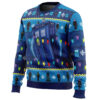 WHO’S Outside Doctor Who Ugly Christmas Sweater - Holiday Jumper Sweatshirt - Narides