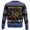 Whose The Master The Last Dragon Ugly Christmas Sweater - Holiday Jumper Sweatshirt - Narides