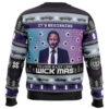 Wick-Mas John Wick Ugly Christmas Sweater - Holiday Jumper Sweatshirt - Narides