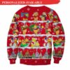 Personalized Winnie The Pooh Disney Ugly Christmas 3D Sweater - Ugly Christmas Sweater - Narides