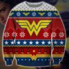 Wonder Woman Symbol 3d Christmas Christmas Christmas Christmas Jumper Ugly Sweater - Narides