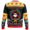 Worship Santa Ugly Christmas Sweater - Holiday Jumper Sweatshirt - Narides