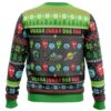 Wubba Lubba Rick and Morty Ugly Christmas Sweater - Holiday Jumper Sweatshirt - Narides