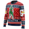 Xmas Tree Gundam Ugly Christmas Sweater - Holiday Jumper Sweatshirt - Narides