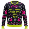 Yule Shoot Your Eye Out A Christmas Story Ugly Christmas Sweater - Holiday Jumper Sweatshirt - Narides