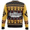 Zhongli Genshin Impact Ugly Christmas Sweater - Holiday Jumper Sweatshirt - Narides